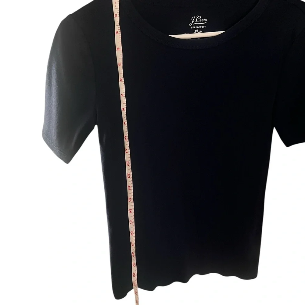 J. Crew Dark Blue Perfect Fit Tee